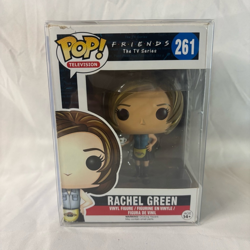 Friends - Rachel Green (Central Perk Cafe Waitress) Funko - **BOX DAMAGE**